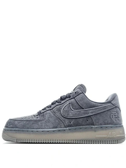 Nik_e Airforce 1 low reigning champ grey suede Fix