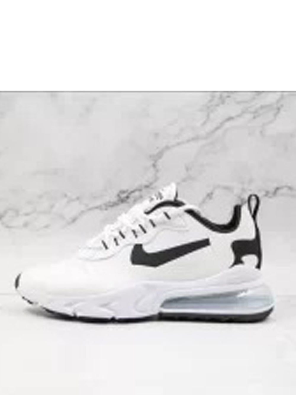 Nikee Airmax 270 React White Black