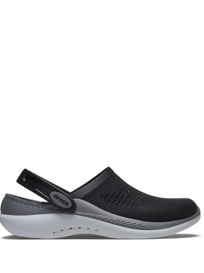 Croc.s lite ride 360 dark grey sole carry bag og box